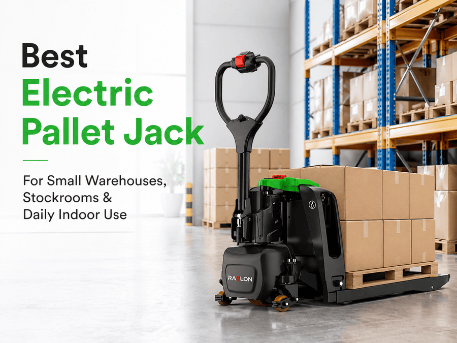 Best Electric Pallet Jack for Small Warehouses, Stockrooms, and Daily Indoor Use