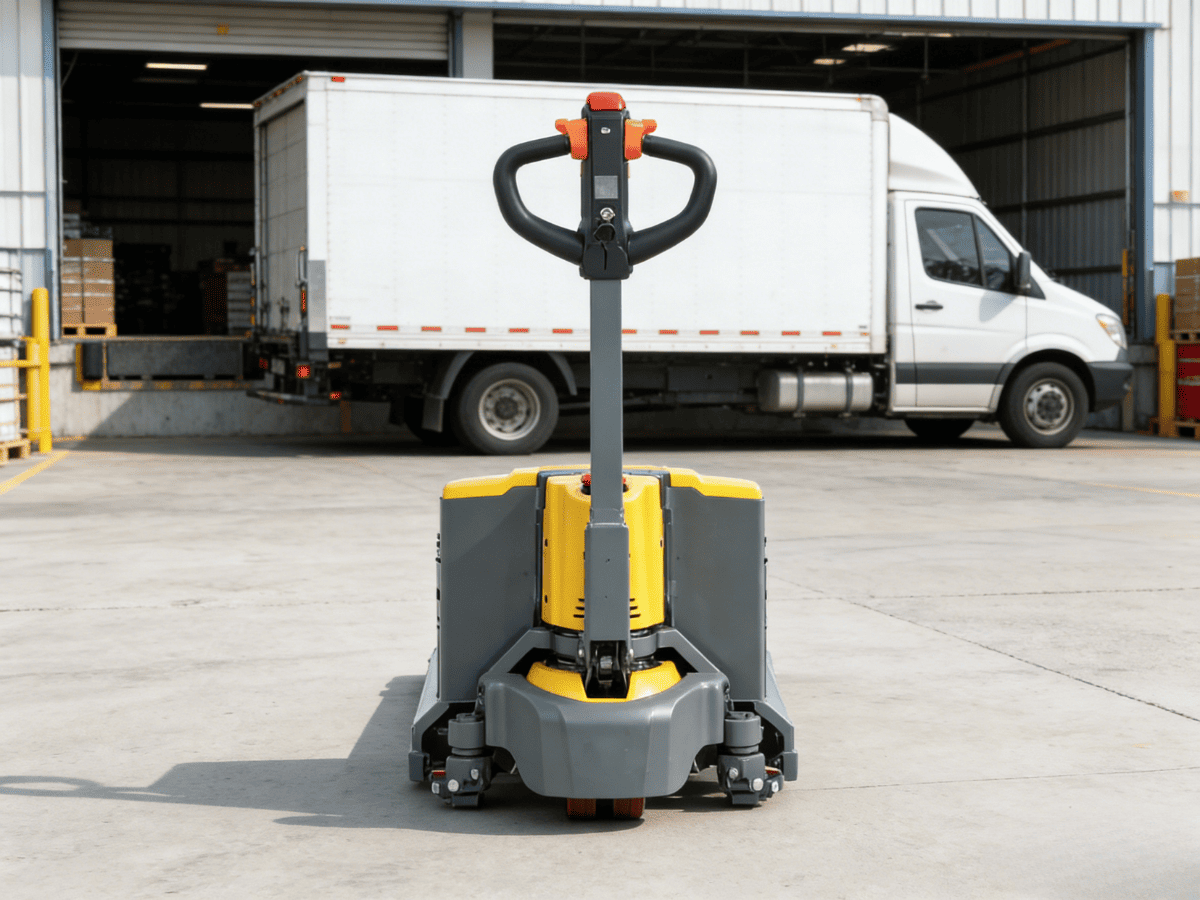 Raelon blog image for common questions about electric pallet jacks and straightforward answers