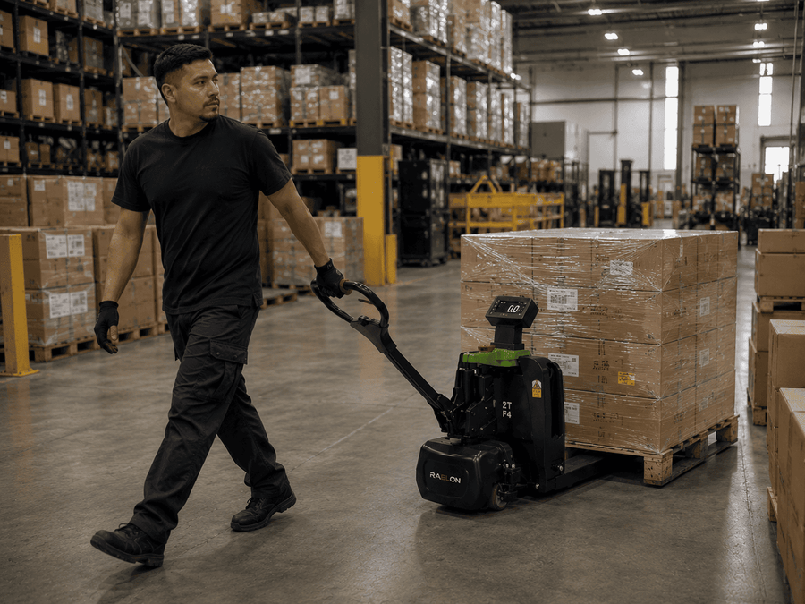 Electric Pallet Jack for Distribution Centers and 3PL Warehouses