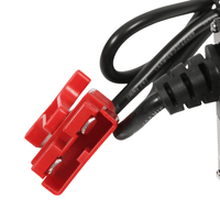 Raelon 24V 10A Pallet Jack Charger with SB120 120A Red Connector for Floor Scrubbers