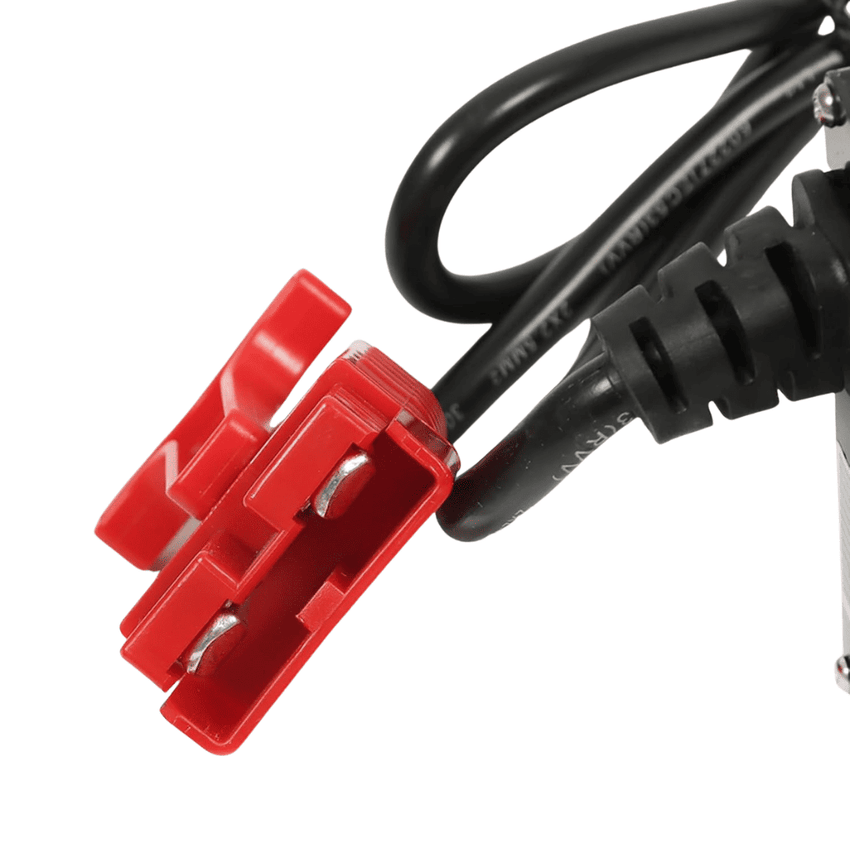 Raelon 24V 10A Pallet Jack Charger with SB120 120A Red Connector for Floor Scrubbers