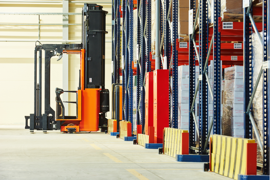 Raelon Electric stacker in working