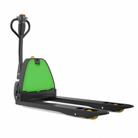 Raelon EPT15-EZ 3300lbs Li-ion electric pallet jack rear angled view