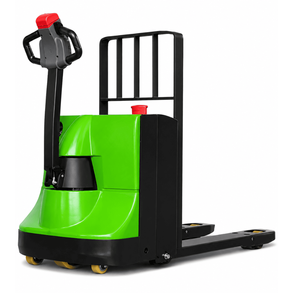 Raelon EPT25-WA 5500lbs Lead-Acid Electric Pallet Jack Green with Backrest product image 1