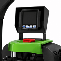 Raelon F4-201 electric pallet jack scale display close up for pallet weight checking