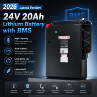 Raelon F4 24V 20Ah lithium battery with built-in BMS protection for electric pallet jack operation