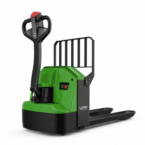 Raelon WPL202 4500lbs Li-ion Electric Pallet Jack with Backrest Green
